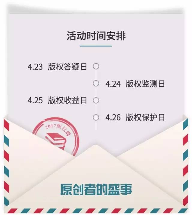 千位原創(chuàng)作者聯(lián)合倡議，一場(chǎng)不容錯(cuò)過(guò)的版權(quán)盛事——2017版權(quán)周