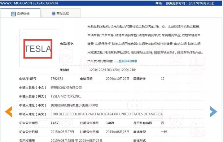 「Tesla」商標被搶注！特斯拉公司起訴撤銷獲法院支持