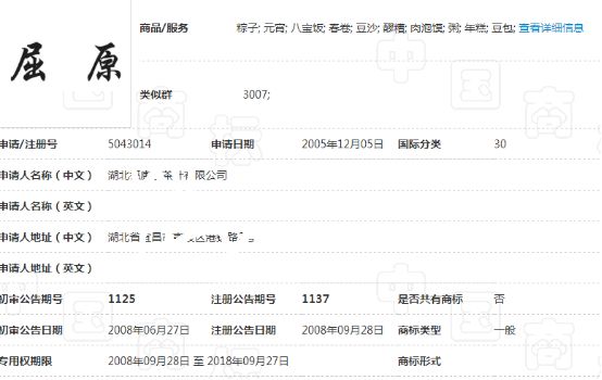 “粽爹”“粽美人”“粽寶寶”“粽統(tǒng)世家”看端午節(jié)的驚奇商標(biāo)！