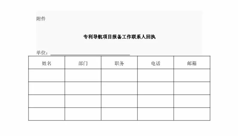 國知局：2018「專利導航項目」備案工作開展通知！