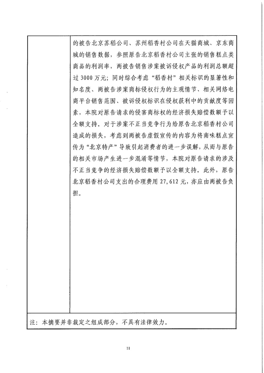 南北之爭(zhēng)！北稻訴蘇稻一審獲賠3000萬(wàn)（98頁(yè)判決書(shū)全文）