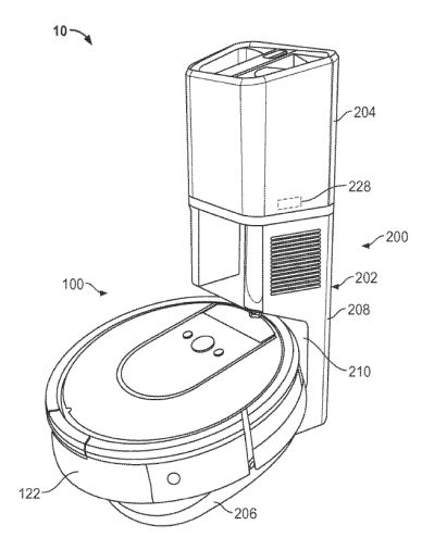 “iRobot Roomba i7 +”掃地機器人專利分析