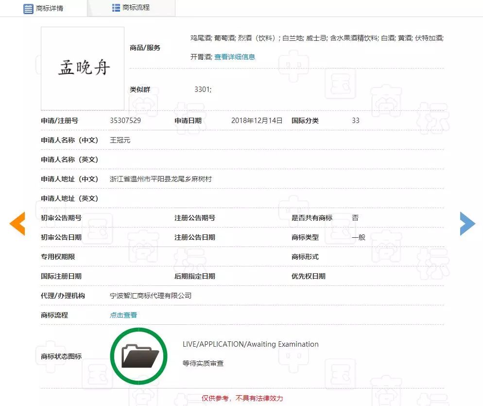 “任正非”、“孟晚舟”姓名被搶注為商標？