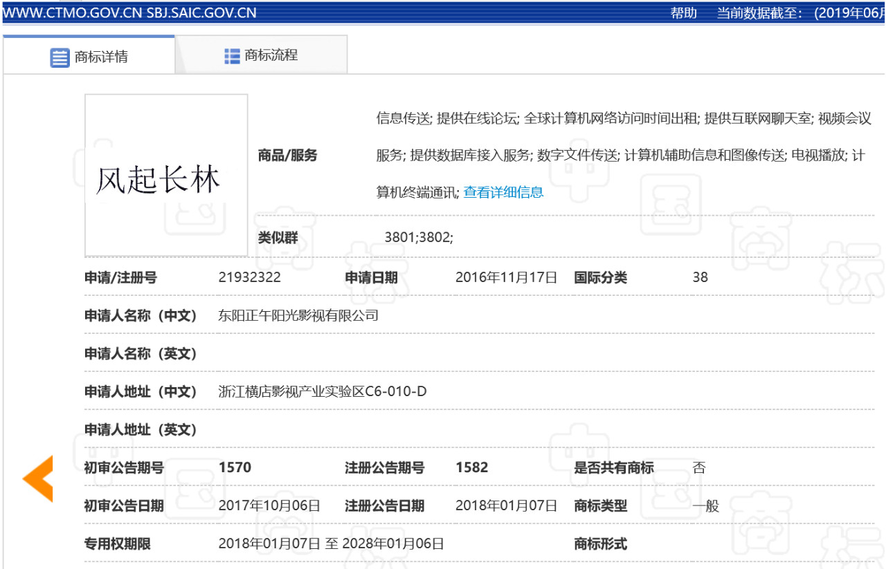 影視作品商標(biāo)注冊(cè)？看看正午陽光是怎么做的？