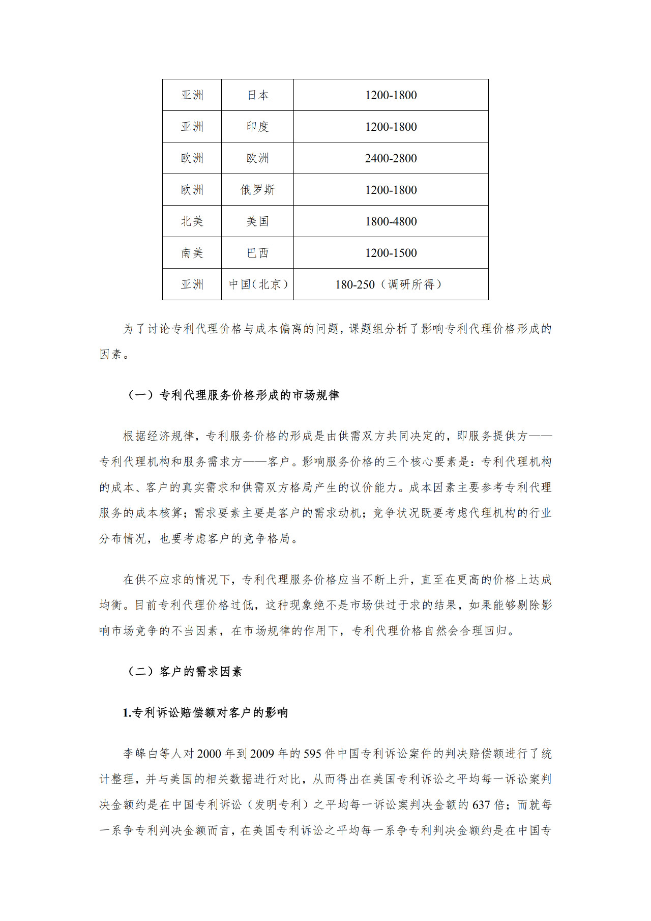 剛剛！2019年北京專利代理服務(wù)成本公布（附計算方法）