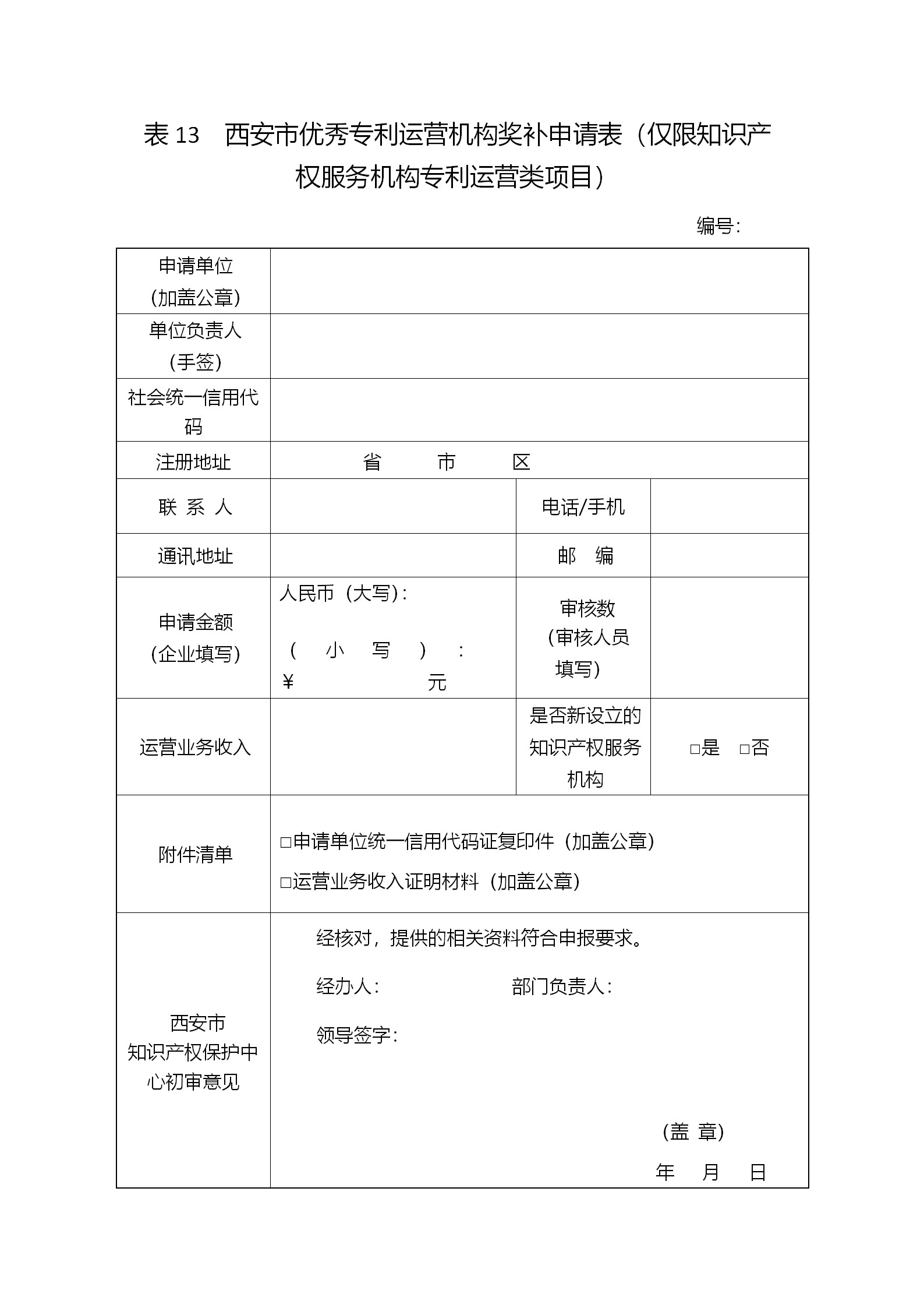 西安征集2018年度西安市專利資助（獎補(bǔ)）項(xiàng)目