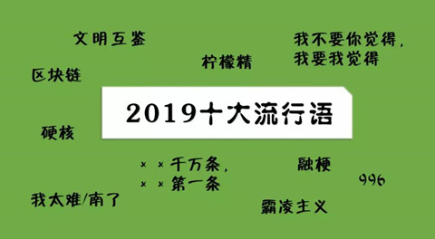 2019十大流行語都申請商標(biāo)了嗎？