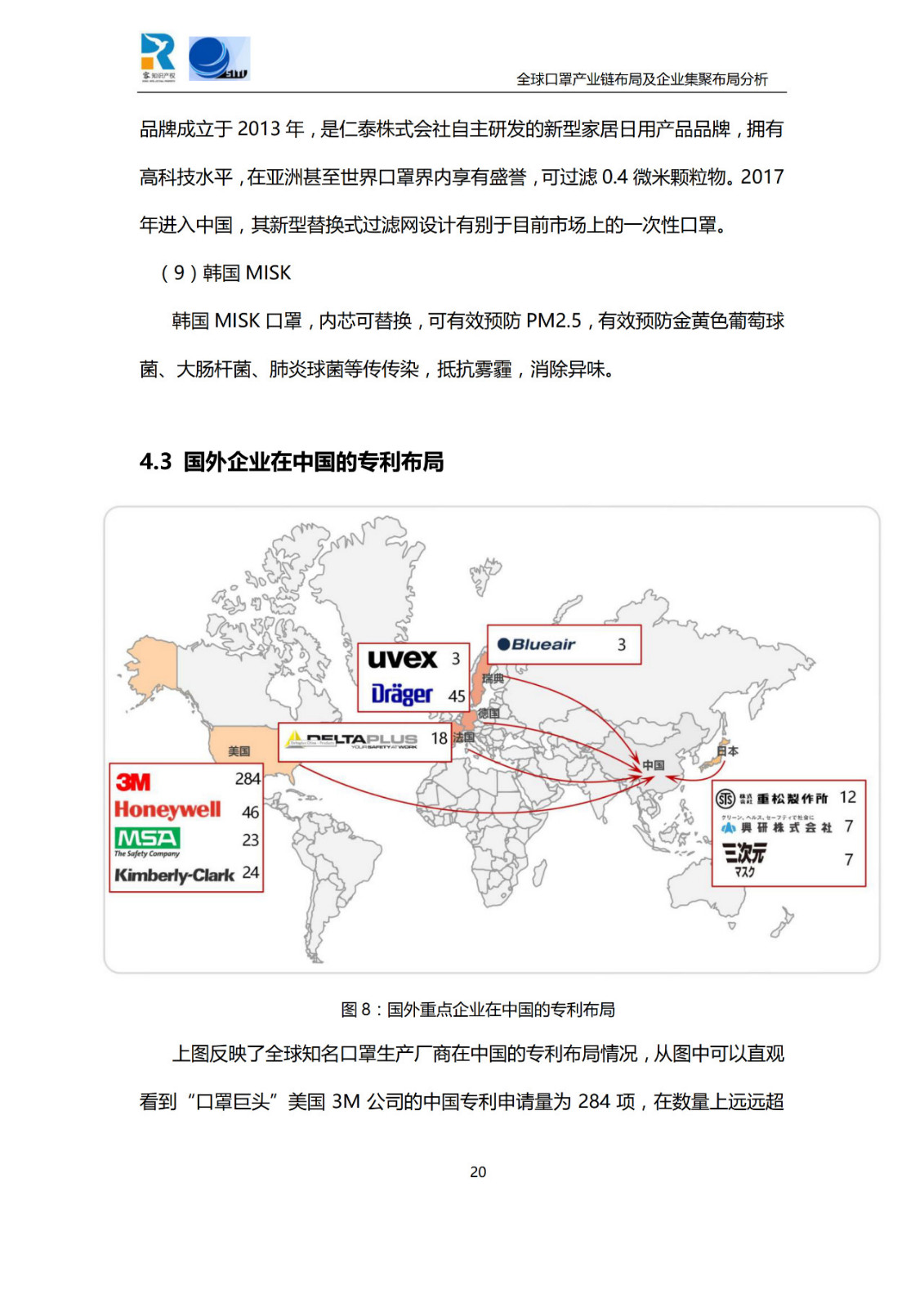 深度！全球口罩產(chǎn)業(yè)鏈布局及企業(yè)集聚布局分析報告（共84頁）