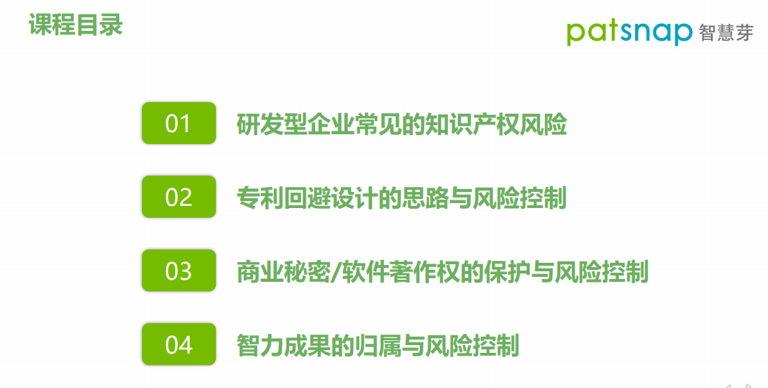 三節(jié)課全解"專利風(fēng)險(xiǎn)預(yù)警"，想擺脫底層執(zhí)行成為Leader的人必學(xué)！