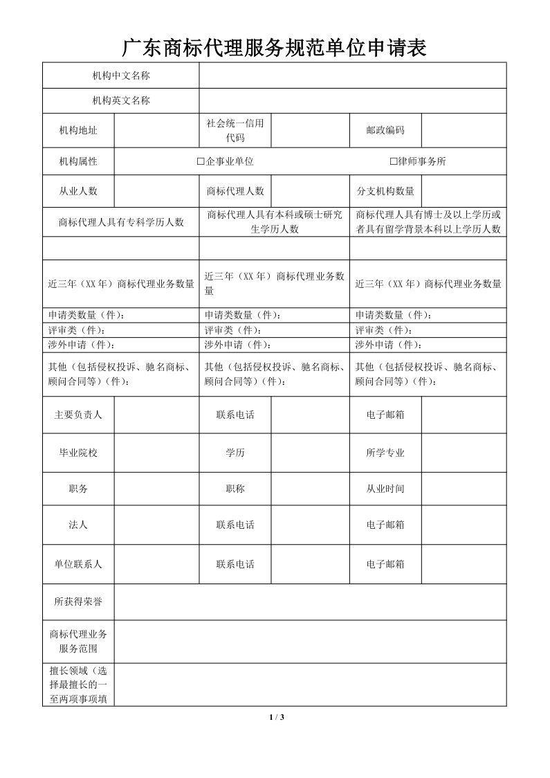 2020年度廣東商標(biāo)代理服務(wù)規(guī)范達(dá)標(biāo)工作開(kāi)始！