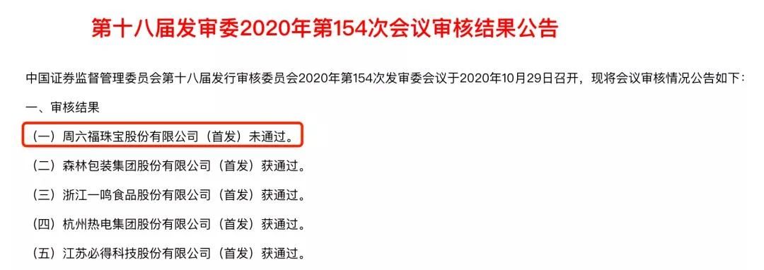 深陷商標(biāo)、知識(shí)產(chǎn)權(quán)糾紛，這才是周六福IPO被否的真實(shí)原因？