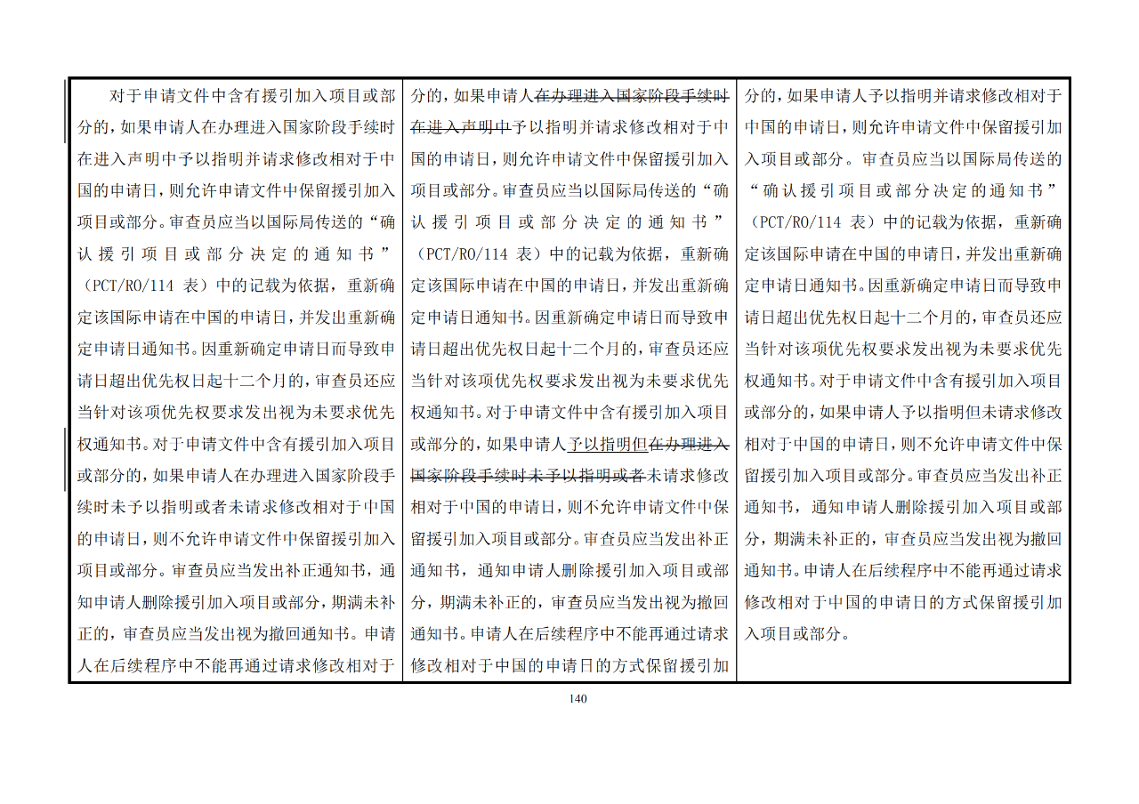 修改對(duì)照表｜《專(zhuān)利審查指南修改草案》（第二批征求意見(jiàn)稿）全文