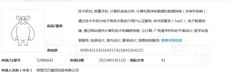 牛年商標(biāo)牛牪犇了！多家公司申請注冊“?！鄙虡?biāo)