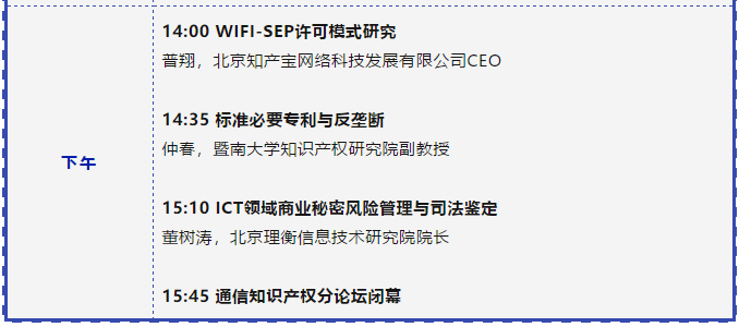 七月相聚上海 | 中國知識產權高峰論壇（CIPF）議程及部分出席嘉賓更新