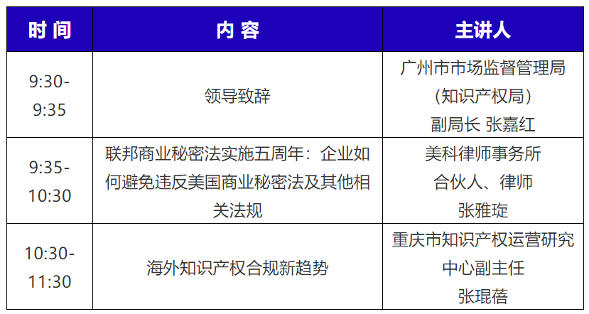 周五9:30直播！企業(yè)知識產(chǎn)權國際合規(guī)培訓