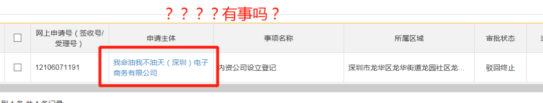 “我命油我不油天”商標(biāo)被搶注！此前擬注冊為公司名被駁回