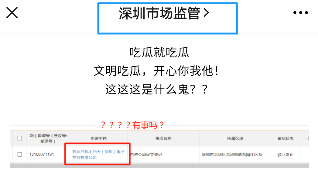 “我命油我不油天”商標(biāo)被搶注！此前擬注冊為公司名被駁回