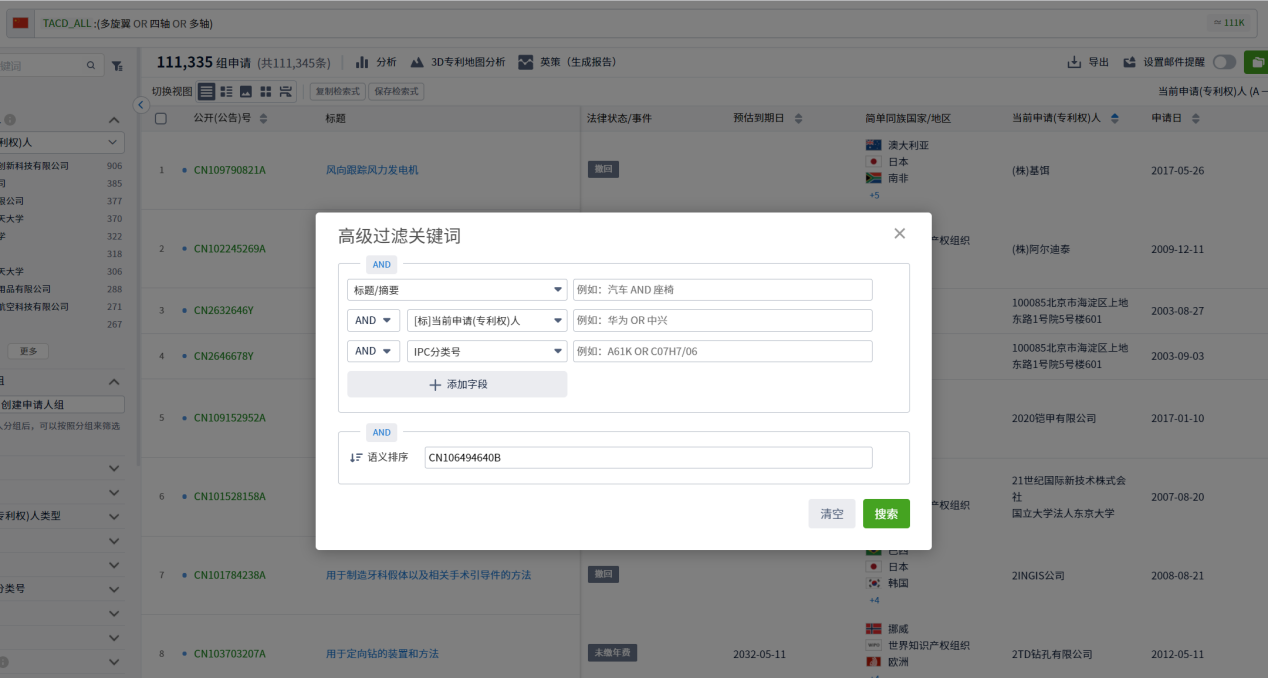 專利檢索中先布爾再語義還是先語義后布爾，這是一個(gè)問題