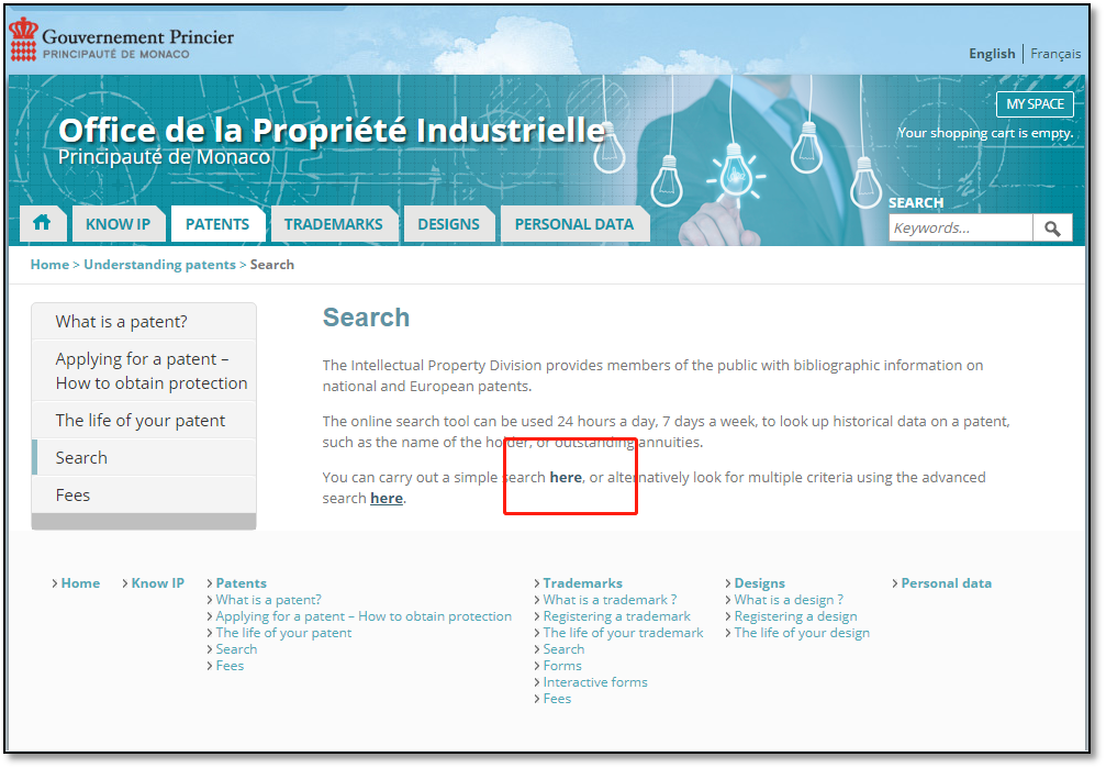 各國/地區(qū)專利年費查詢（十三） | 摩納哥專利法律狀態(tài)和年費查詢步驟