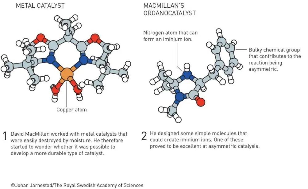 2021年諾貝爾化學(xué)獎(jiǎng)揭曉！他們發(fā)現(xiàn)了制造新分子的巧妙工具