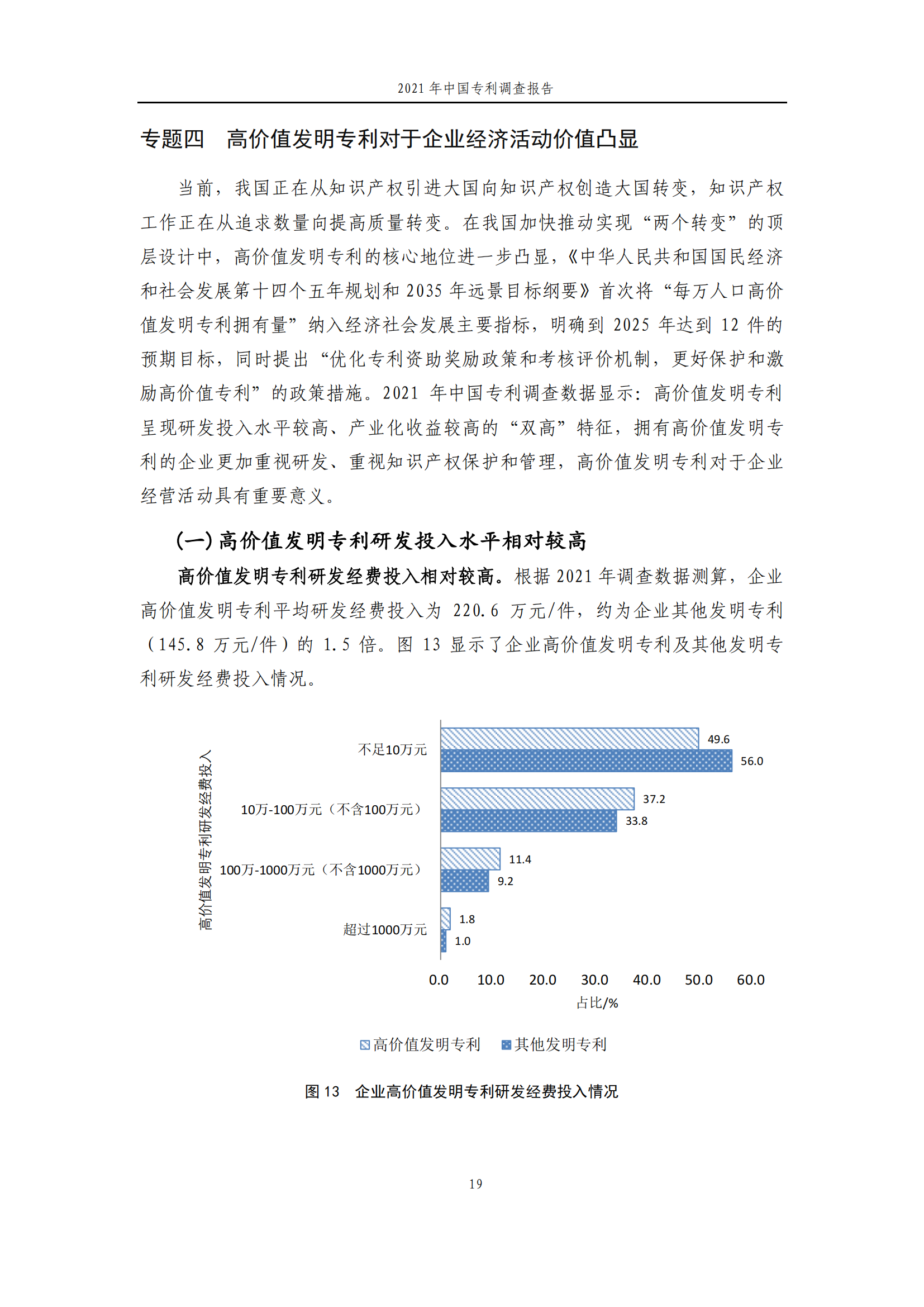 國(guó)知局發(fā)布《2021年中國(guó)專(zhuān)利調(diào)查報(bào)告》全文！