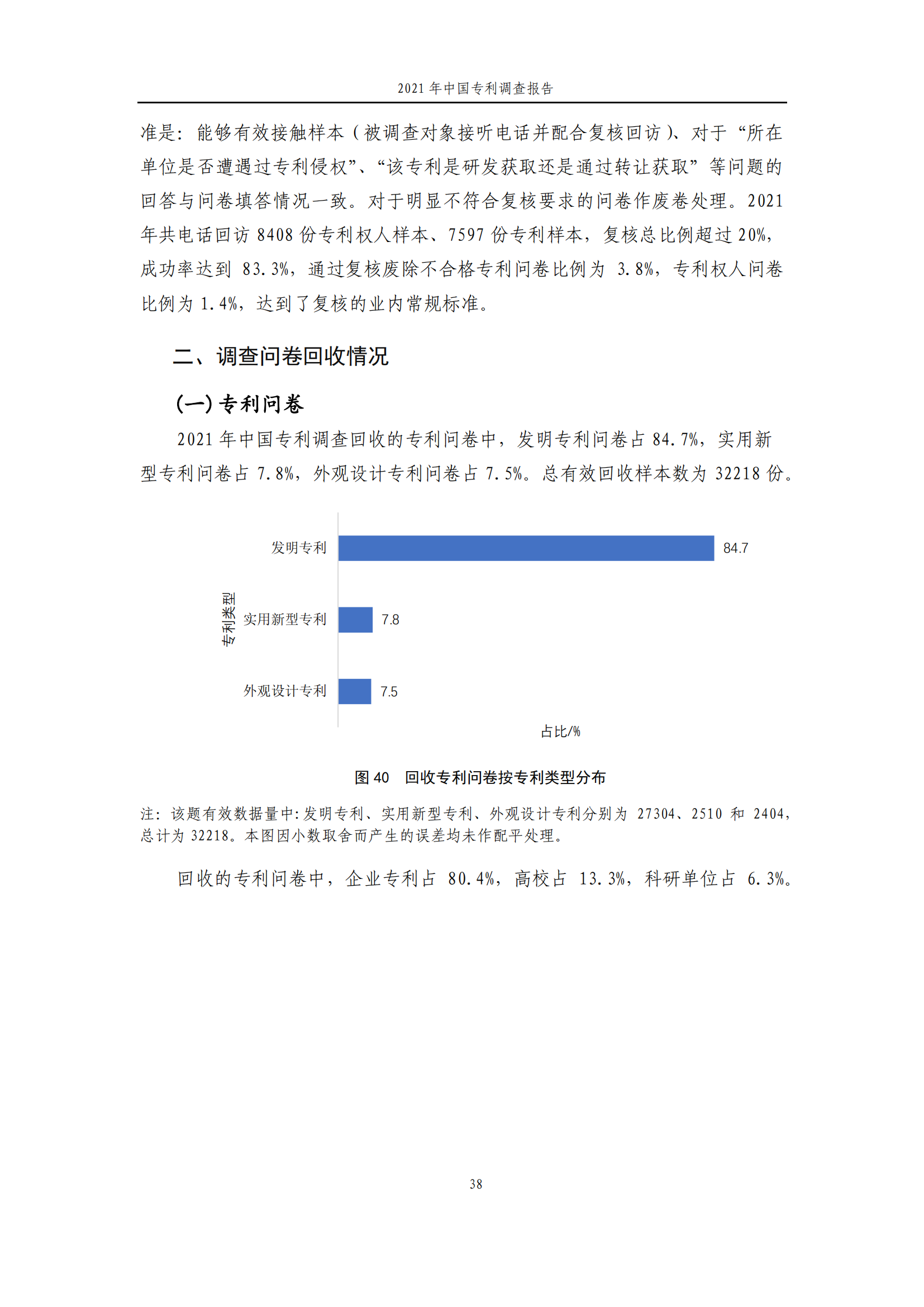 國(guó)知局發(fā)布《2021年中國(guó)專(zhuān)利調(diào)查報(bào)告》全文！