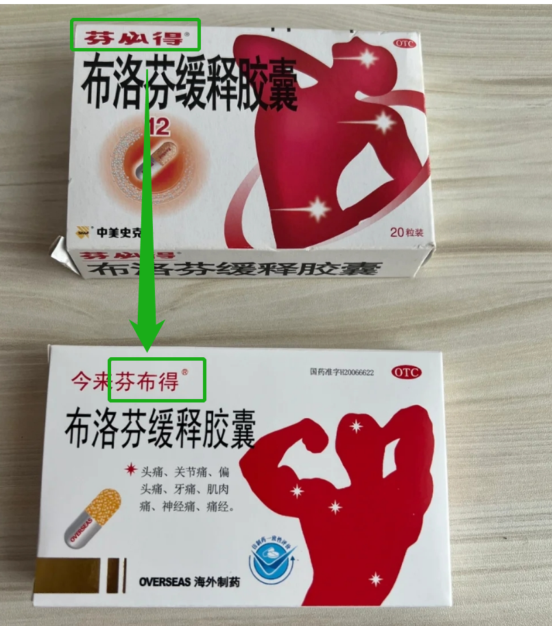 布洛芬圖鑒：藥盒上的“奧運(yùn)”比賽，潛藏的商標(biāo)布局新賽道