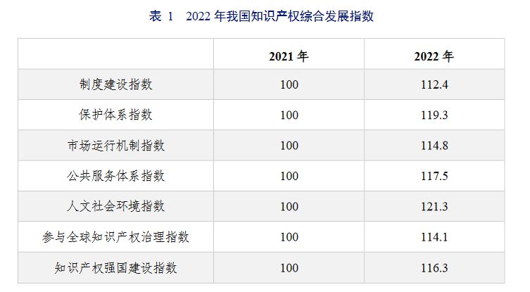 亮點直擊！2022年中國知識產(chǎn)權(quán)發(fā)展狀況評價報告