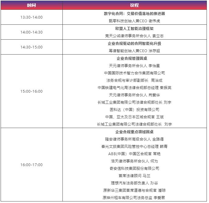 【最新議程】WELEGAL法務峰會+年度法務合規(guī)榜線下頒獎典禮，2月19日北京見！