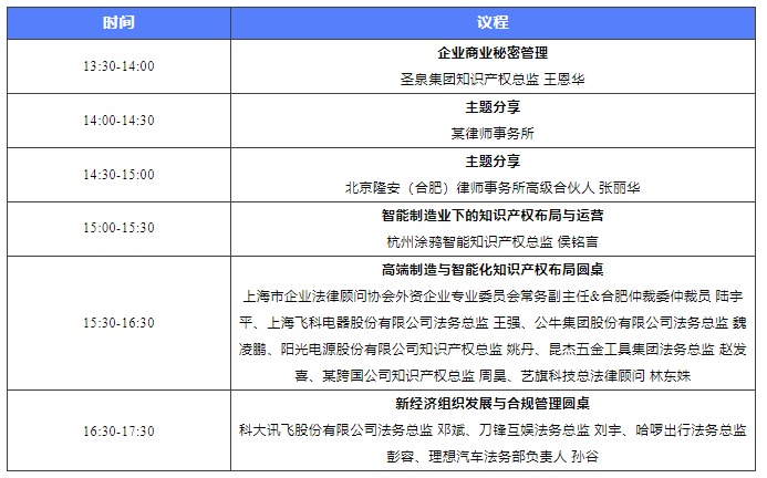 【議程更新】2023長三角企業(yè)法治建設(shè)與合規(guī)高峰論壇暨WELEGAL法盟合肥峰會