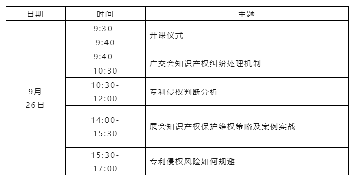 報名！第134屆廣交會省內(nèi)交易團(tuán)知識產(chǎn)權(quán)保護(hù)業(yè)務(wù)培訓(xùn)將于9月26日在廣州舉辦