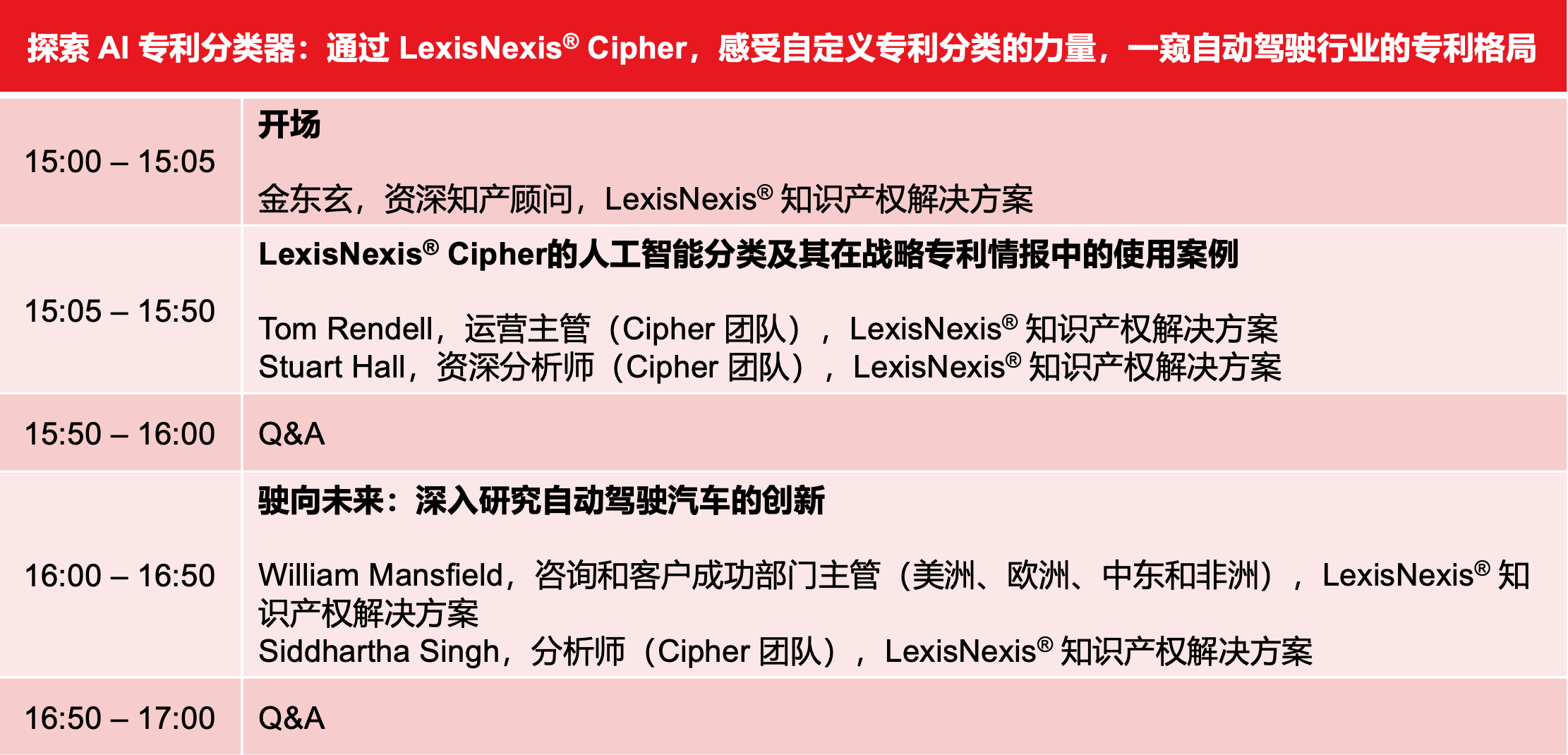 探索AI專利分類器網(wǎng)絡(luò)研討會將于11月16日舉行（提供同步中文口譯）