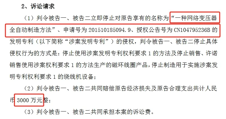 涉案專利全部無效，索賠6000萬的專利糾紛撤訴