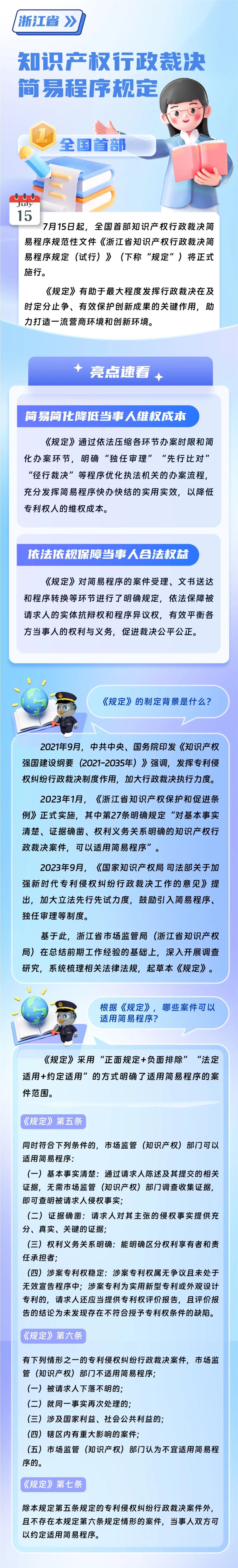 更快，更便捷！浙江知識(shí)產(chǎn)權(quán)行政裁決簡(jiǎn)易程序來了