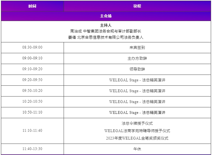 會(huì)議更新、大咖云集！2024WELEGAL法盟北京法務(wù)大會(huì)——新視野、新動(dòng)力、新未來(lái)