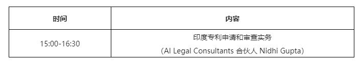 明天下午15:00直播！“印度專利申請和審查實務(wù)”線上培訓(xùn)報名通道開啟