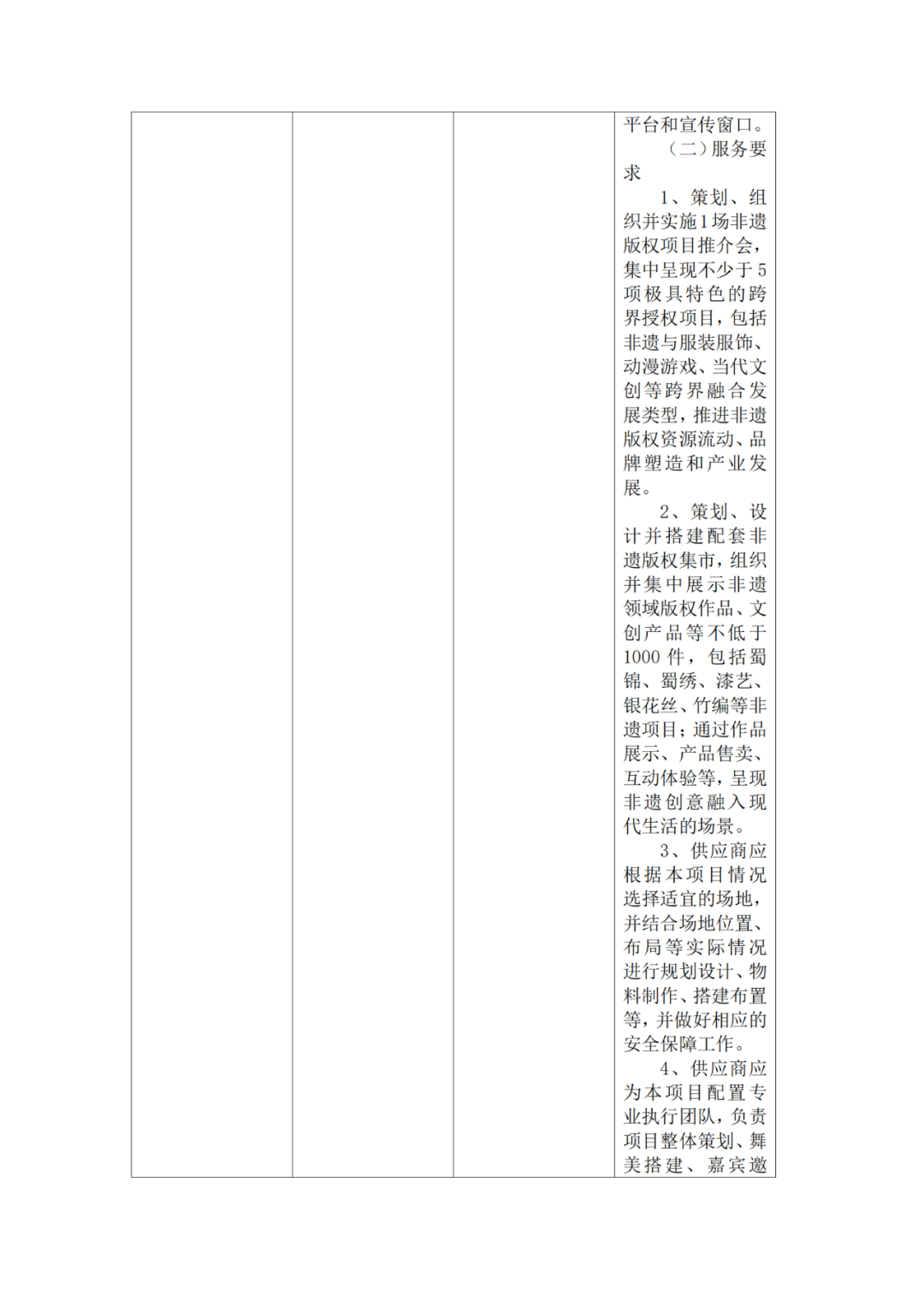 成都非遺版權(quán)授權(quán)交易項(xiàng)目采購(gòu)，預(yù)算47萬(wàn)｜附公告