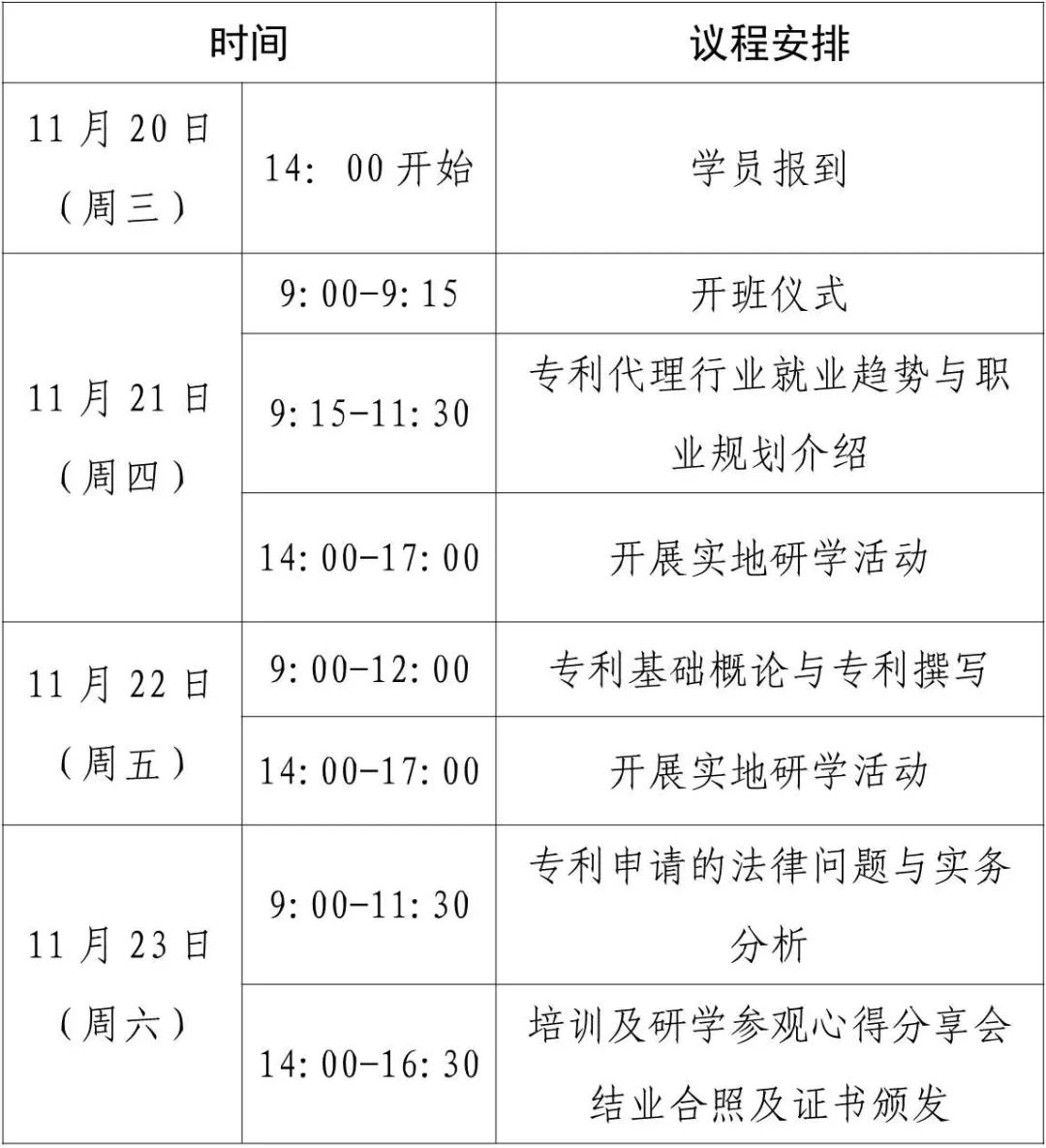 報名倒計時！2024年廣東省專利代理研學活動11月與你相約廣州！