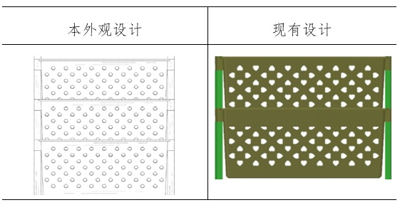 外觀設計視覺效果的整體對比發(fā)現(xiàn)