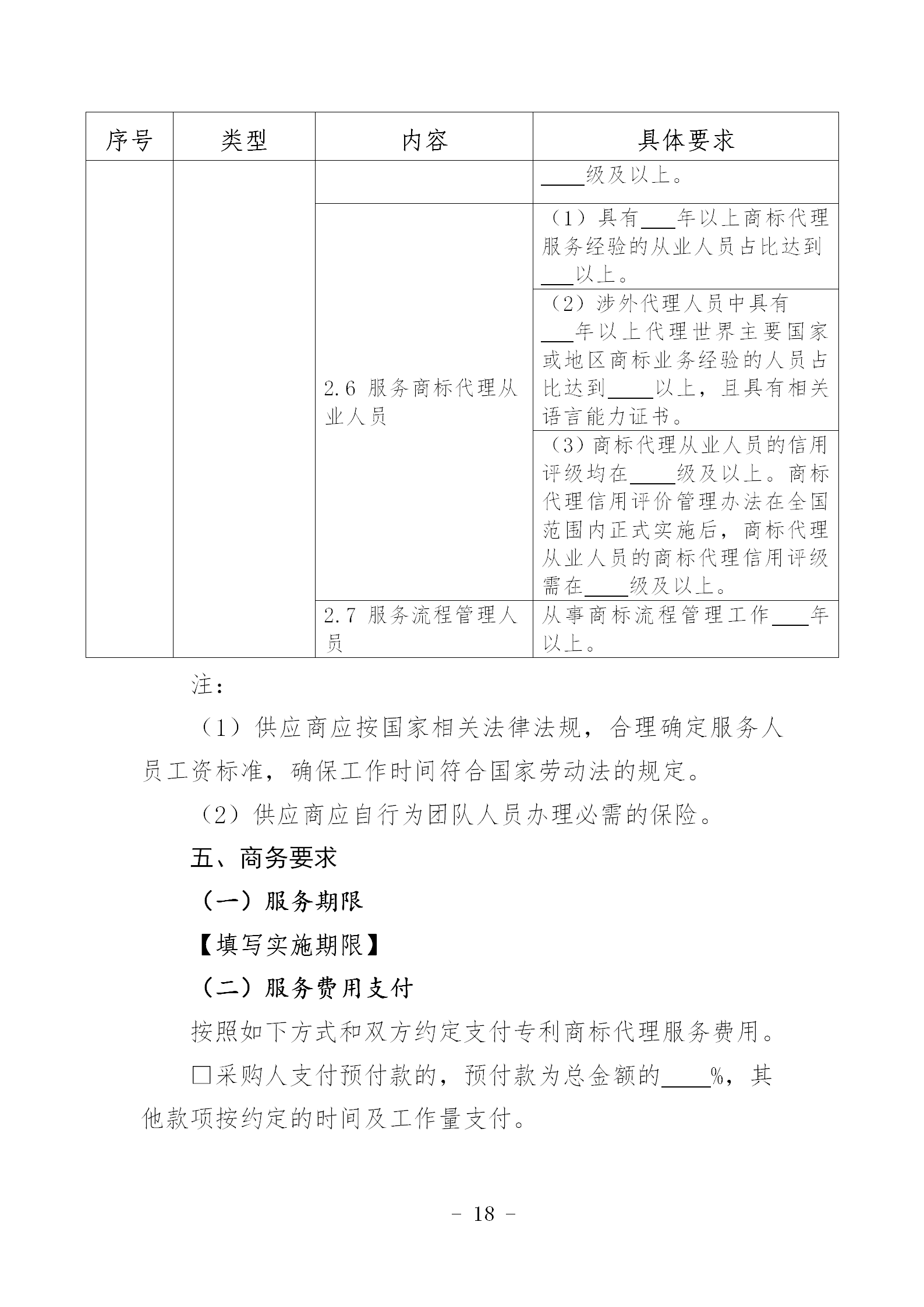 《專利商標(biāo)代理服務(wù)政府采購需求標(biāo)準(zhǔn)（征求意見稿）》全文發(fā)布！