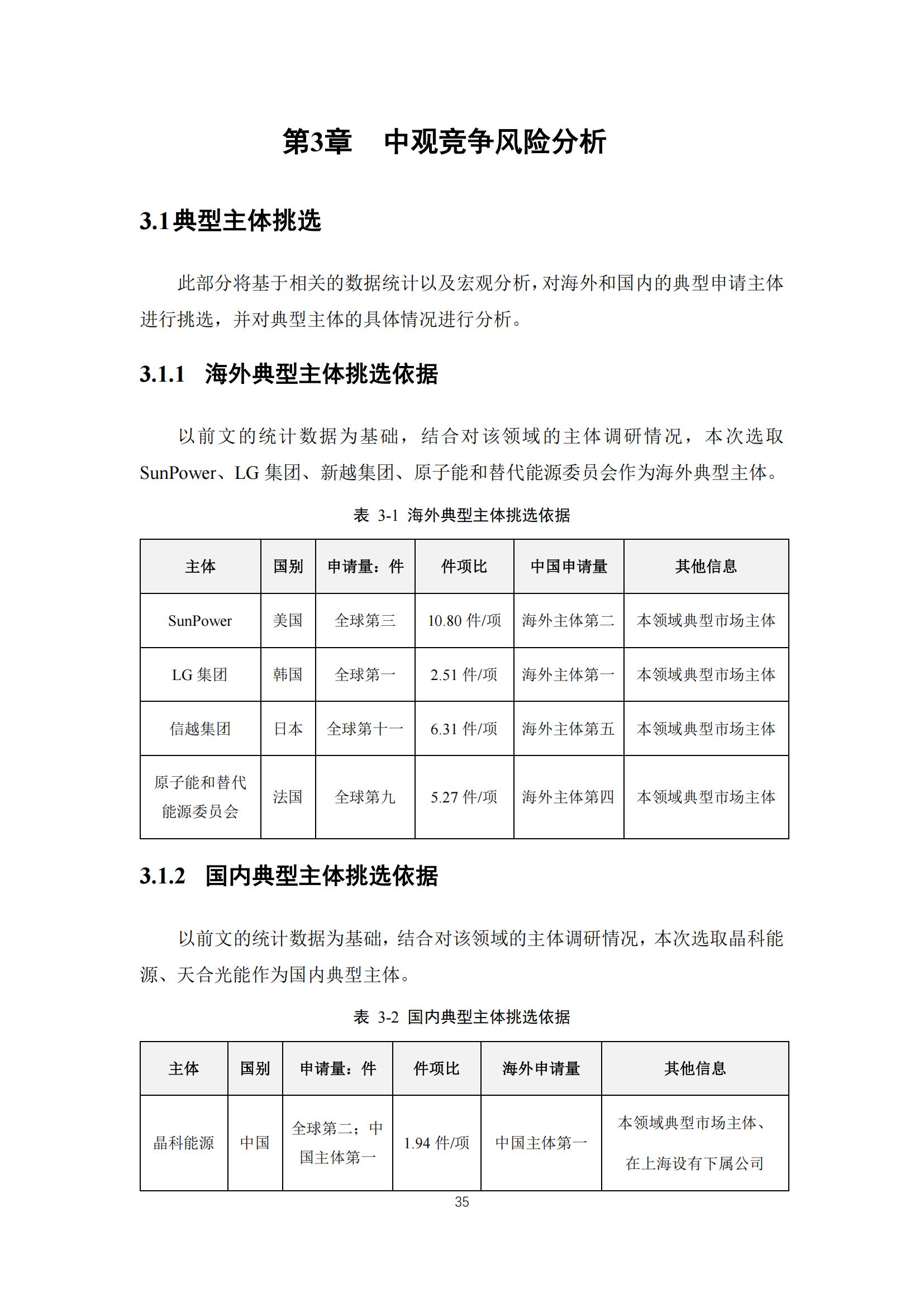 《太陽能電池片產(chǎn)業(yè)海外專利預警分析報告》全文發(fā)布！