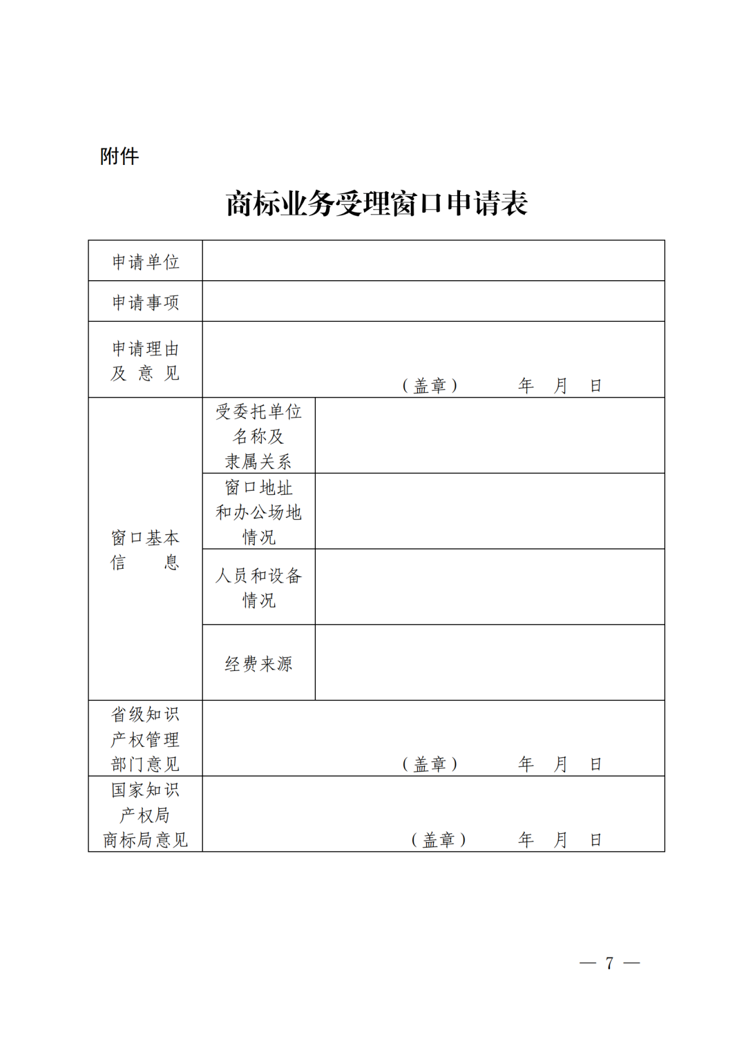 國知局：《商標業(yè)務(wù)受理窗口運行管理工作指引》全文印發(fā)！