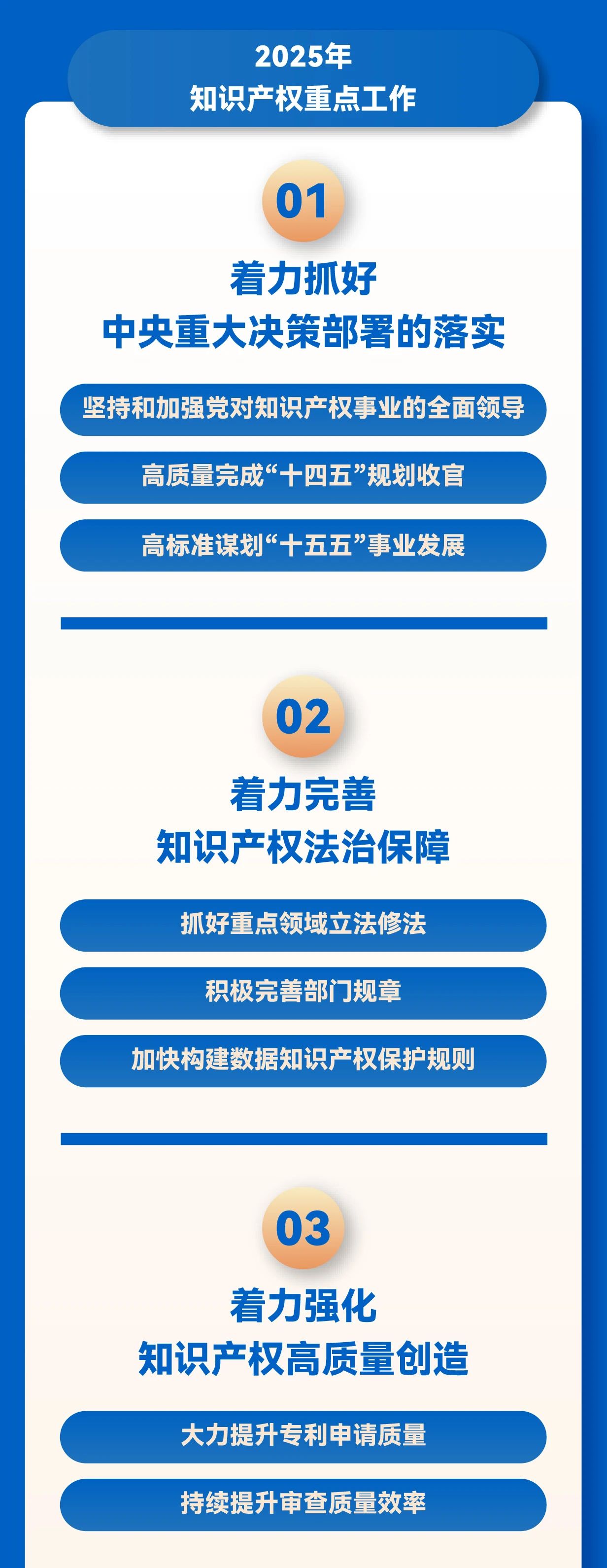 秒懂！2025年全國知識產(chǎn)權局局長會議工作報告