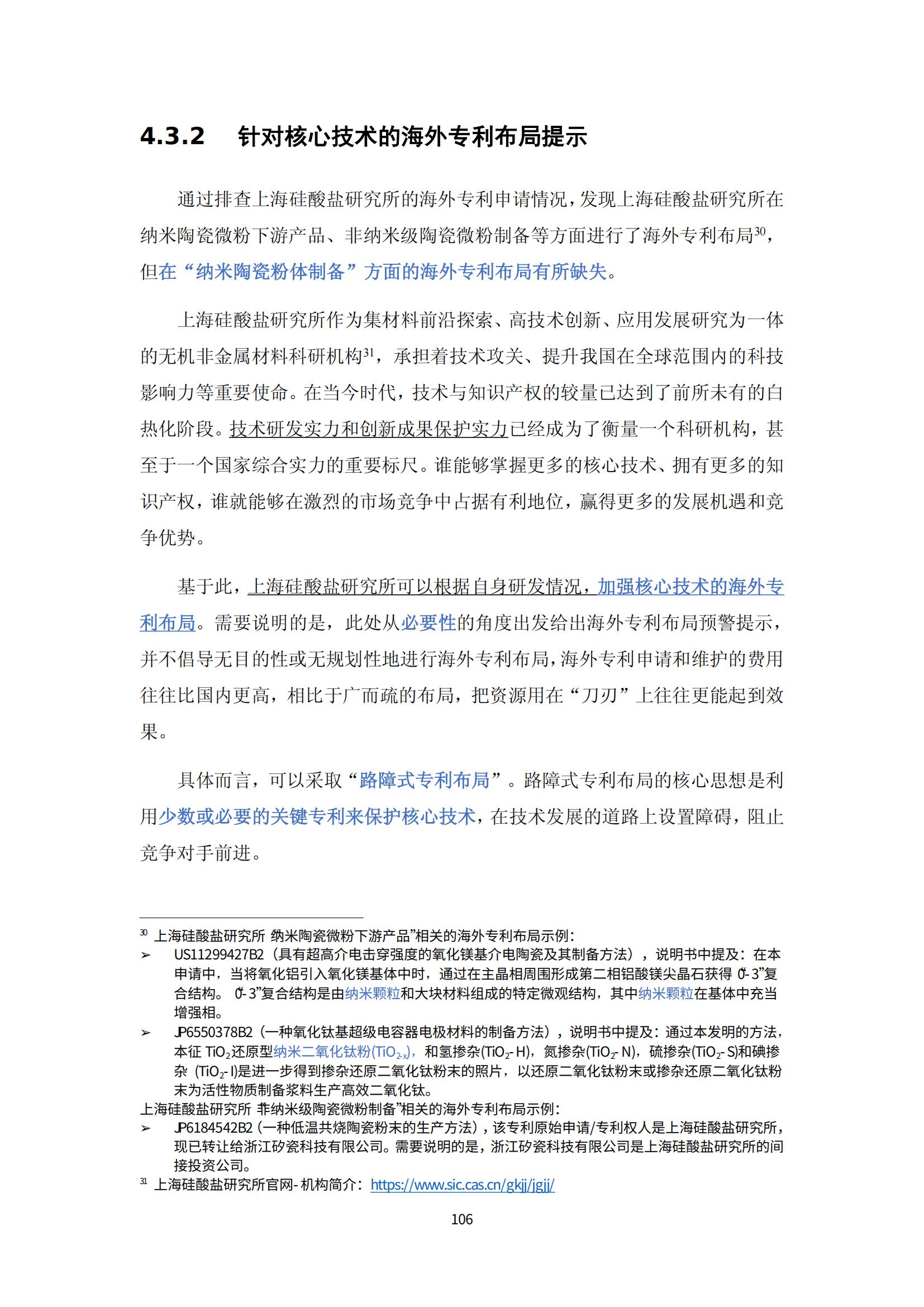 納米陶瓷產(chǎn)業(yè)海外專利預警分析報告_110