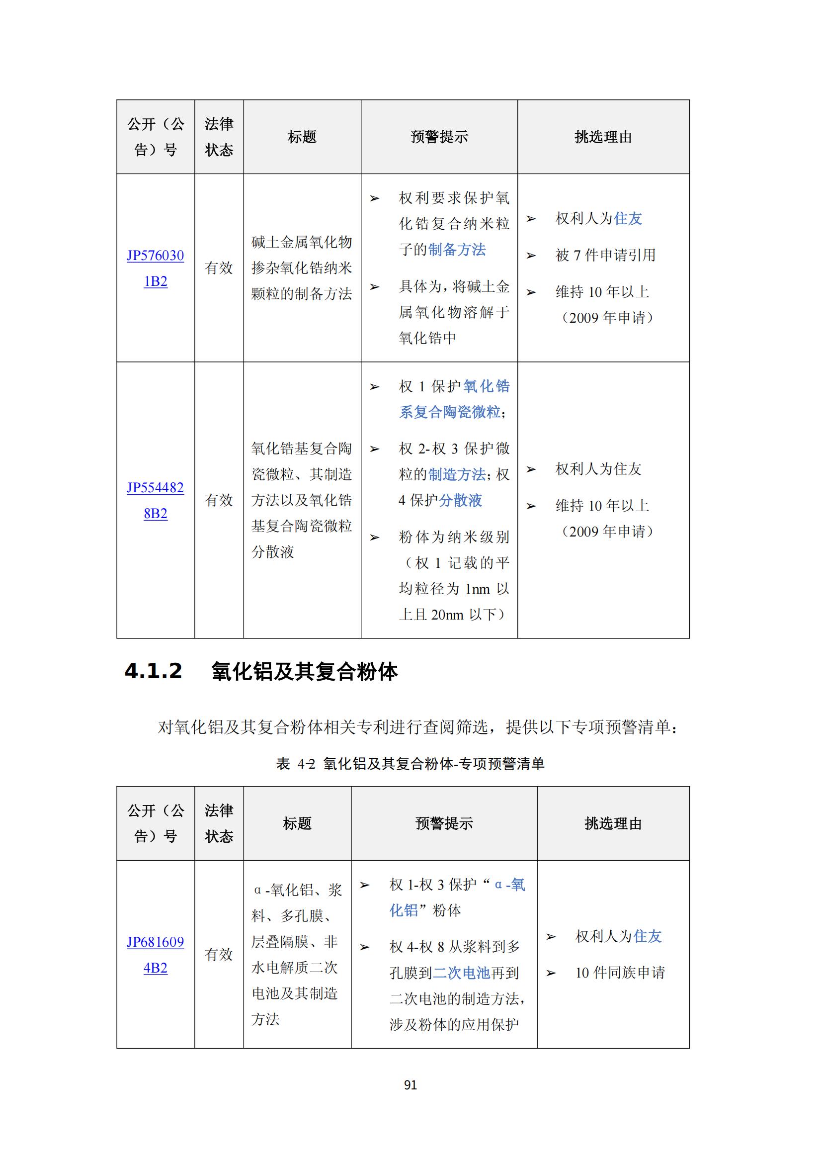 納米陶瓷產(chǎn)業(yè)海外專利預警分析報告_95