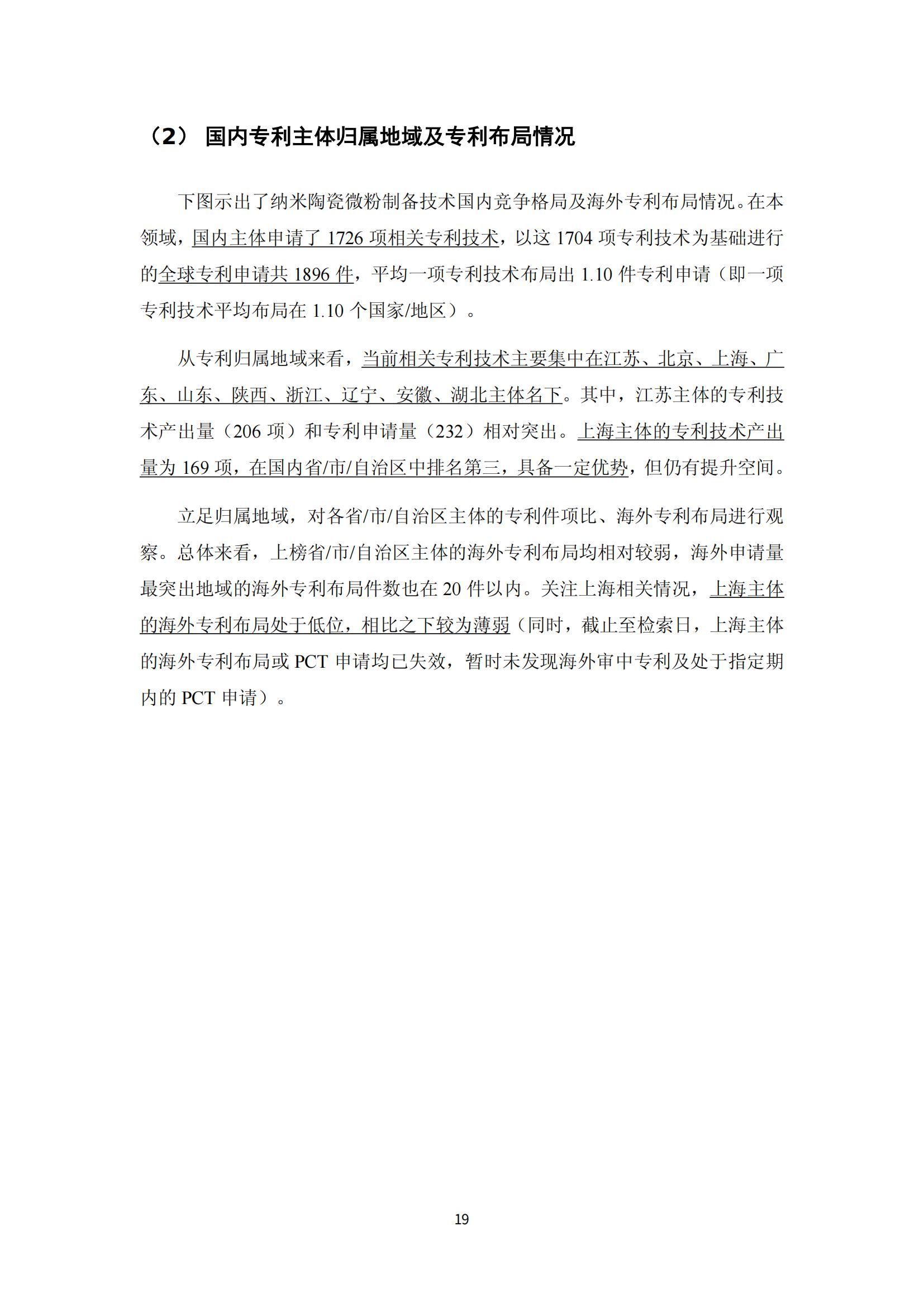 納米陶瓷產(chǎn)業(yè)海外專利預警分析報告_23