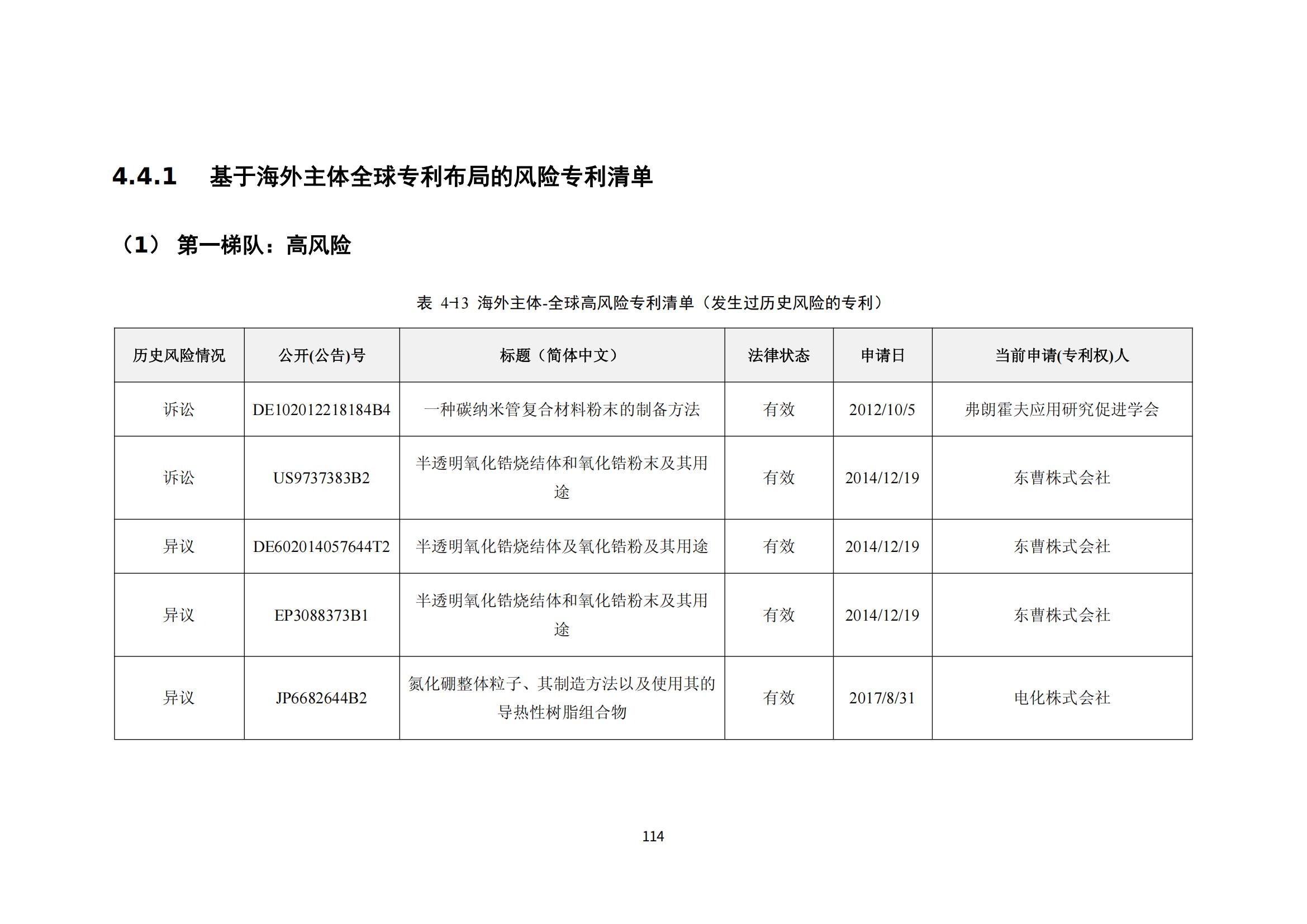 納米陶瓷產(chǎn)業(yè)海外專利預警分析報告_118