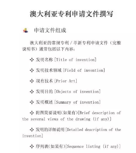 【走向海外系列】澳大利亞專利申請實務(wù)指引