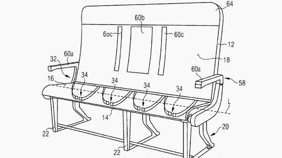 空客又申請(qǐng)座位設(shè)計(jì)奇葩專(zhuān)利
