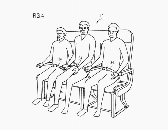 空客又申請(qǐng)座位設(shè)計(jì)奇葩專(zhuān)利